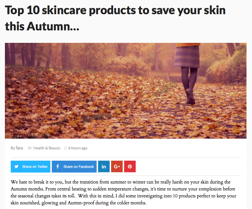 VIVA Magazine review Rest & Regenerate by Angela Langford Skincare